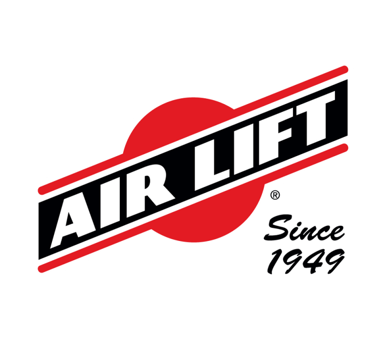 Air Lift Ride Control Rear Air Spring Kit, Black 59526