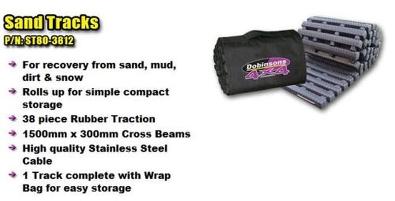 Dobinsons Roll Up Sand Track (Single) St80-3812