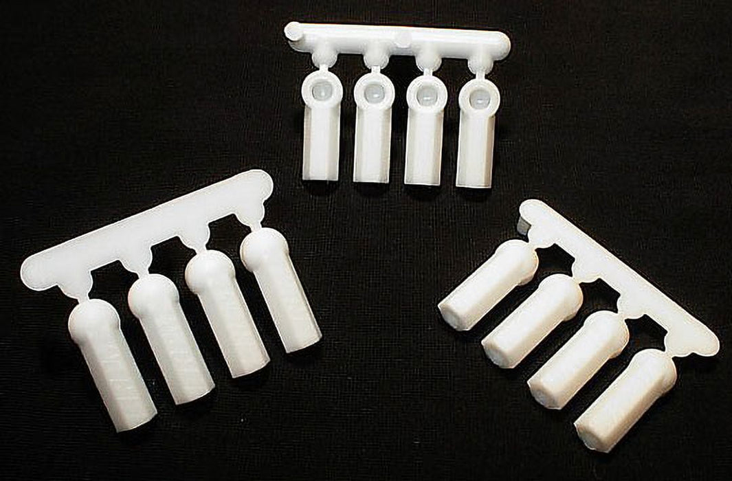 Rpm R/C Products Hvy Duty Rod Ends 12 White