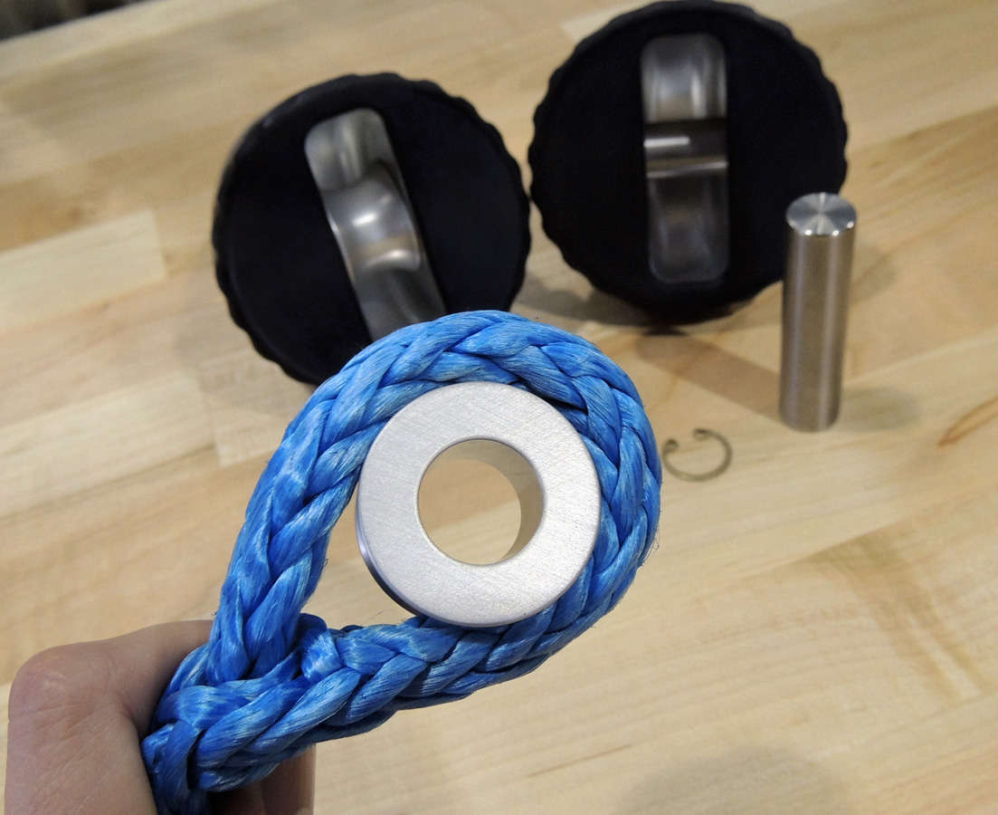 Factor 55 Synthetic Rope Spool 0.438 Pin Diameter Prolink Xtv,Ultrahook Xtv, Flatlink Xtv 00098