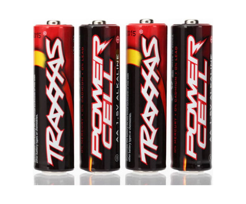 Traxxas 2914 Traxxas Power Cell Aa Alkaline Batteries (4) TRA2914
