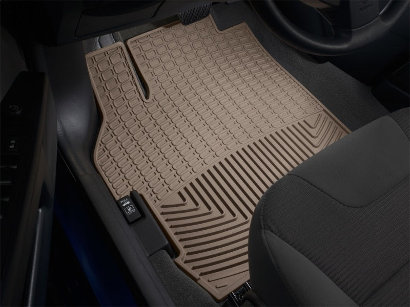 WeatherTech 10+ Ford Taurus Front Rubber Mats Tan W238TN