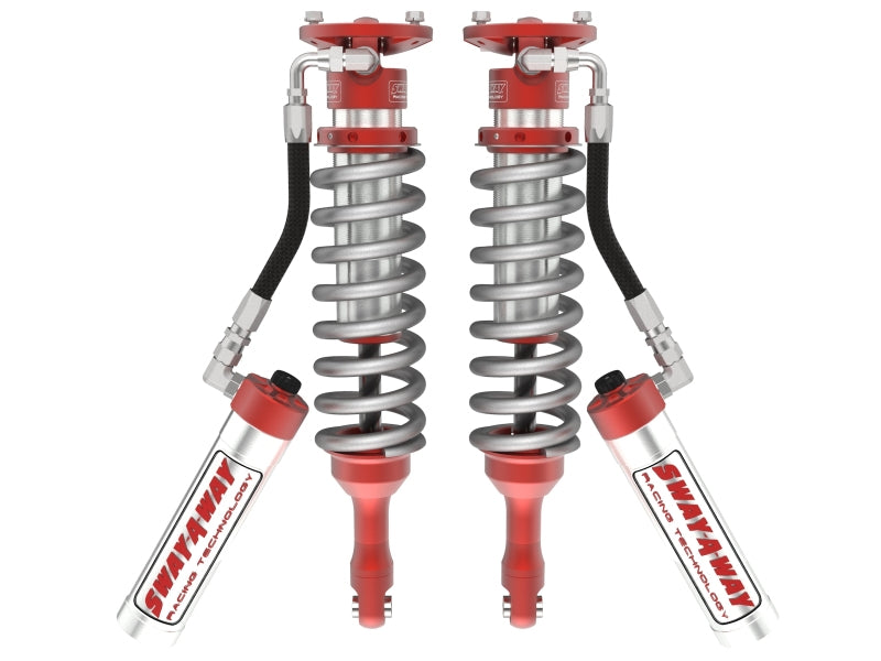 aFe 05-22 Toyota Tacoma L4 2.7L Sway-A-Way 2.5in Front Coilover Kit w/ Compression Adjusters 101-5600-19-CA