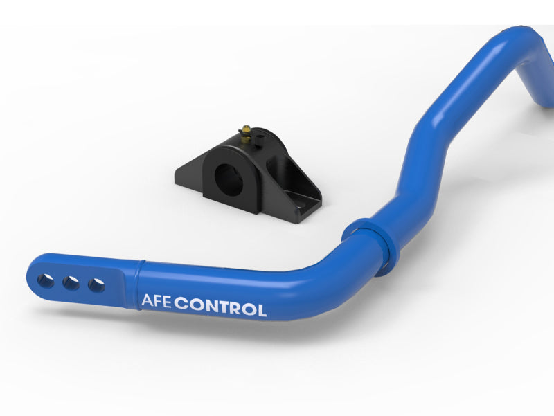 aFe 16-21 Compatible with Infiniti Q50/Q60 3.0L (tt) Rear Sway Bar Blue 440-711001RL