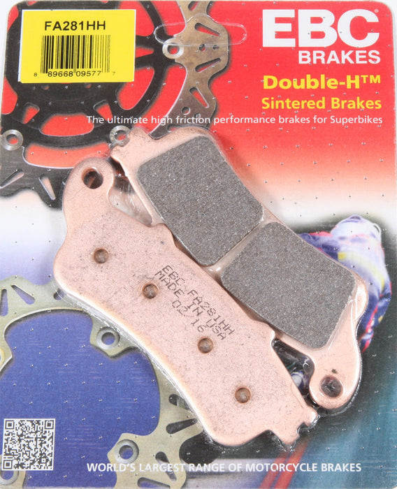 EBC FA281HH Double-H Series Sintered Disc Brake Pad