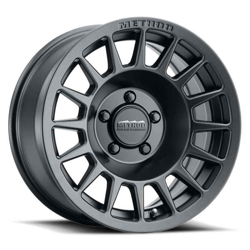 Method MR707 Bead Grip 17x7.5 / 50mm Offset / 6x130 Bp / 84.1mm CB / 6.2in BS Matte Black Wheel MR70777563550