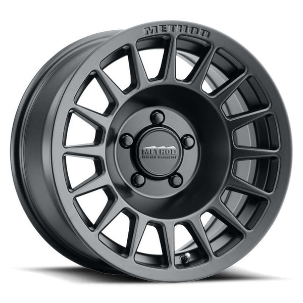 Method MR707 Bead Grip 17x8.5 25mm Offset 6x5.5 Bp 106.25mm CB Matte Black Wheel MR70778560525