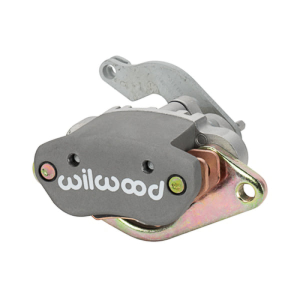 Wilwood LH MC4 Mechanical Parking Brake Caliper 4.75in Bracket 0.39in Disc Ty3 Hard Ano 120-17272