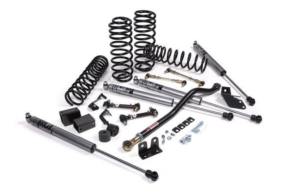 JKS 2018-2025 Fits Jeep Wrangler JL RHD 2Dr 3", 4Dr 2.5" J-Venture - JSpec Shocks - HD Coils, Fits 2018-2025 Jeep Wrangler JL JSPEC207K