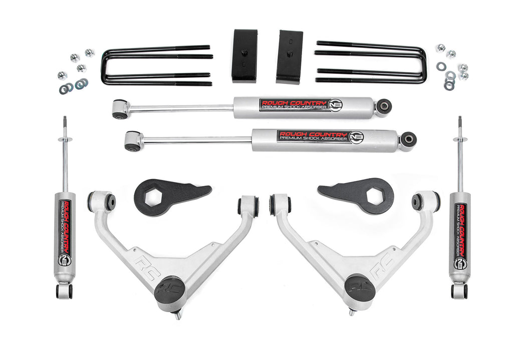 Rough Country 3 Inch Lift Kit Chevy/fits gmc 2500Hd (01-10) 8596N2