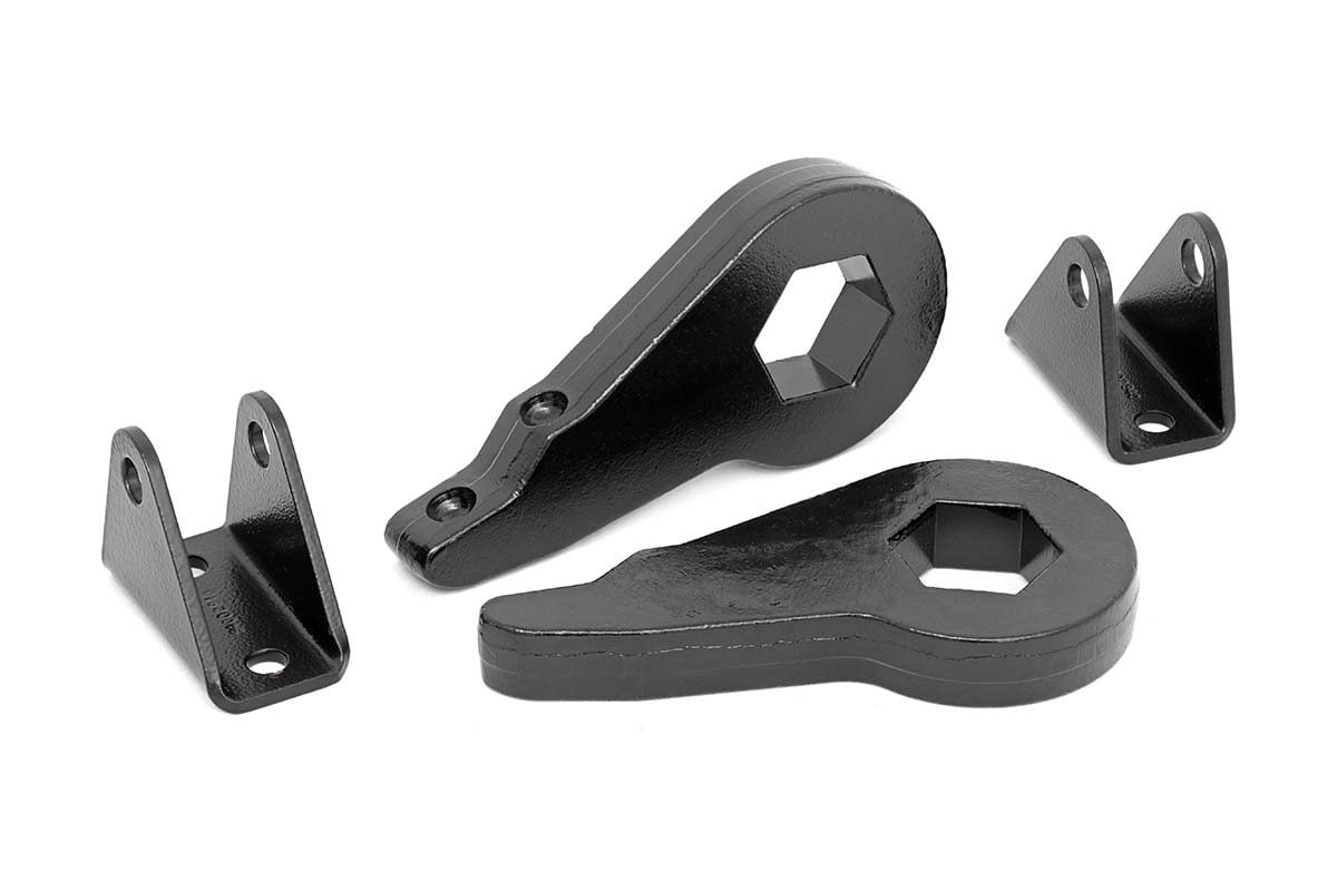 Rough Country 2 Inch Leveling Kit Fk/Ff Code Shock Ext Fits Chevy/GMC 2500HD (01-10) 8597