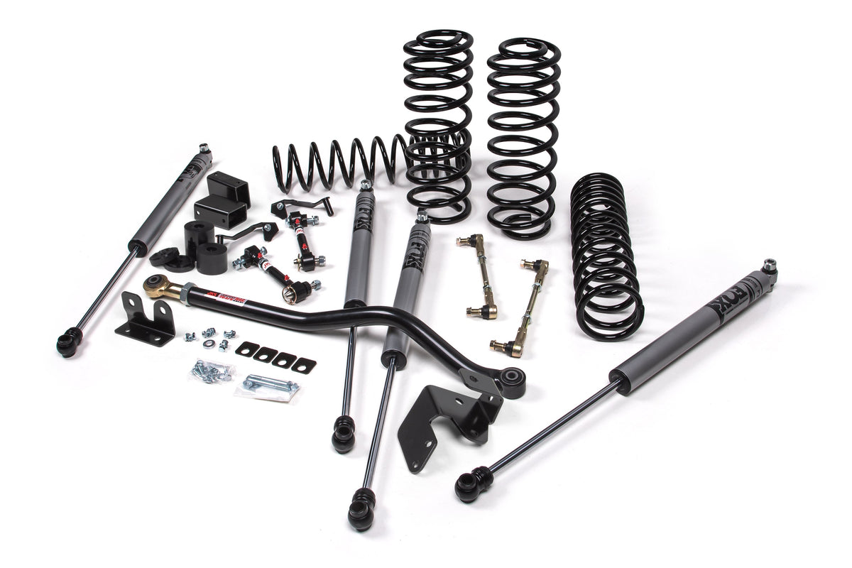 JKS 2018-2025 Fits Jeep Wrangler JL RHD 4Dr 3.5" J-Venture - JSpec Shocks - Std Coils, Fits 2018-2025 Jeep Wrangler JL JSPEC208K