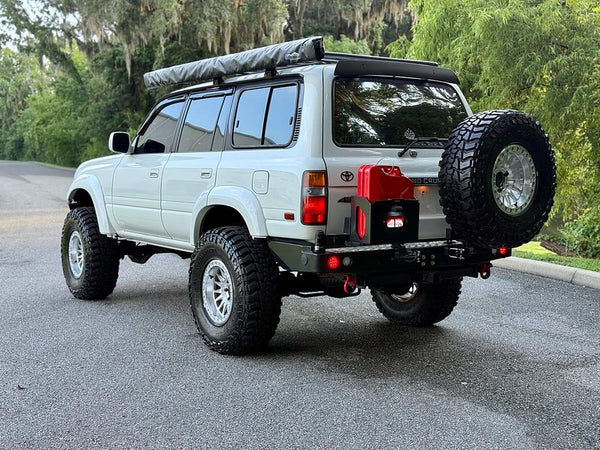 Dobinsons Rear Bumper with Swing Outs Fits Toyota Landcruiser 80 Series ( ) - BW80-4134