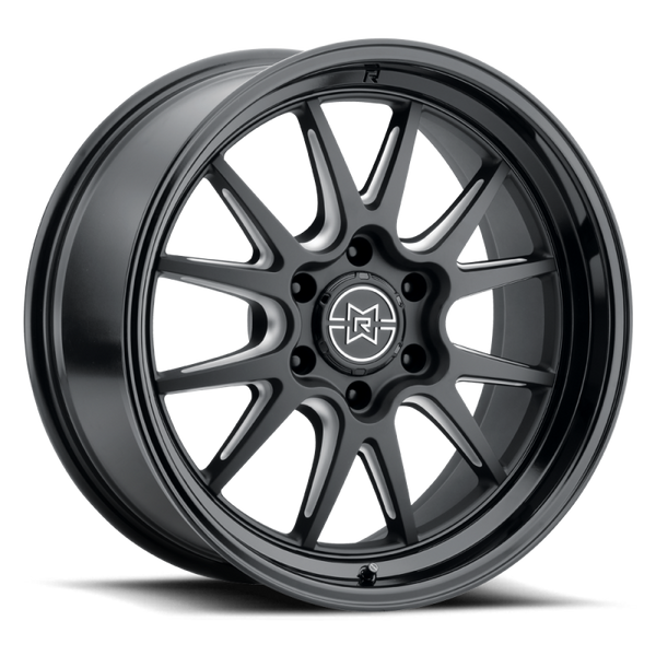 Method MR802 20x9 / 6x135 Bp / -12mm Offset / 87mm Bore Double Black Milled Wheel MR80229016512N