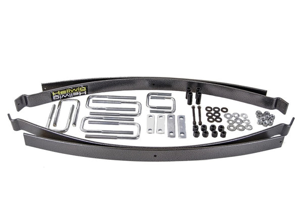 Hellwig 04-21 Fits Nissan Titan 2/4WD 2 Leaf Pro Series Helper Spring Up to 2500lb Level Load Capacity 1905