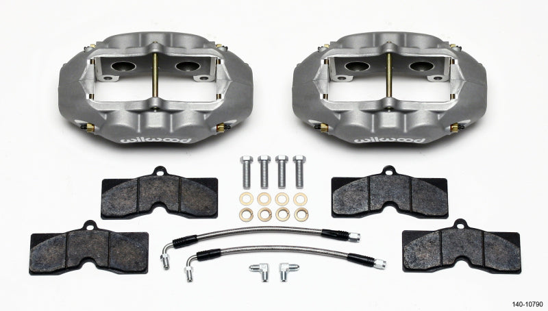 Wilwood D8-4 Rear Caliper Kit Clear Corvette C2 / C3 65-82 140-10790