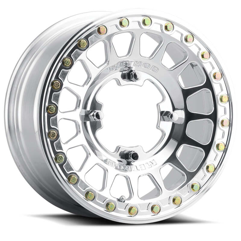 Method MR413 Beadlock 15x7 / 5+2/38mm Offset / 4x156 / 120 CB Polished Wheel MR413570461152B
