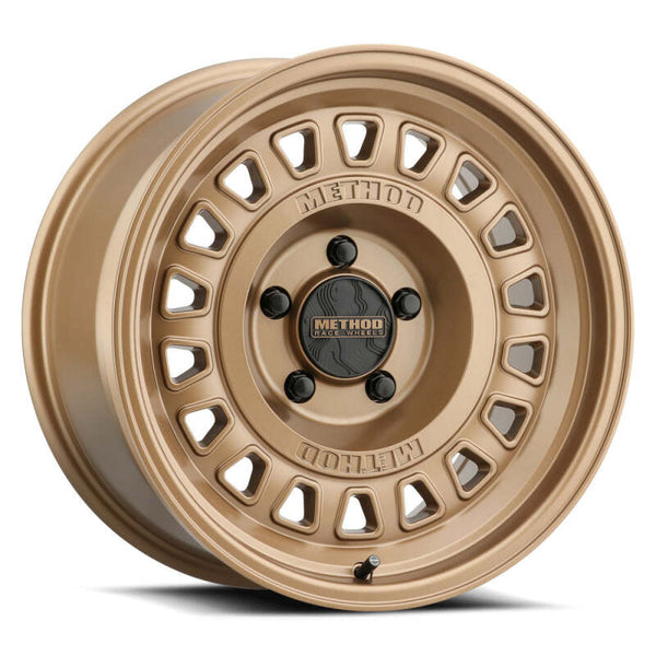 Method MR320 17x8.5 -0mm Offset 5x5 Bp 71.50mm Method Bronze Wheel MR32078550900