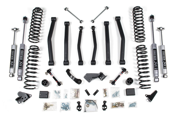 BDS 2007-2011 JK 2Dr Rubicon 4" Kit, Fits 2007-2011 Fits Jeep Wrangler 1426H