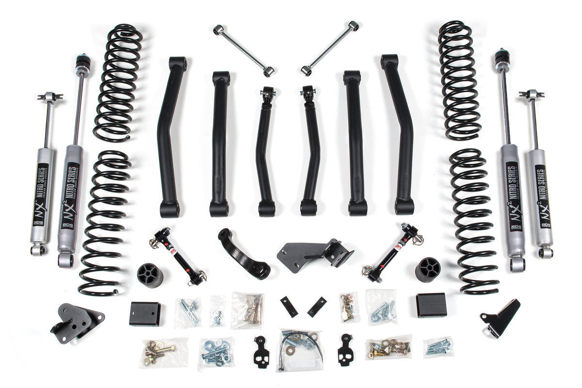 BDS 4" Kit Bdss, Fits 2007-2011 Fits Jeep Wrangler JK 1425H