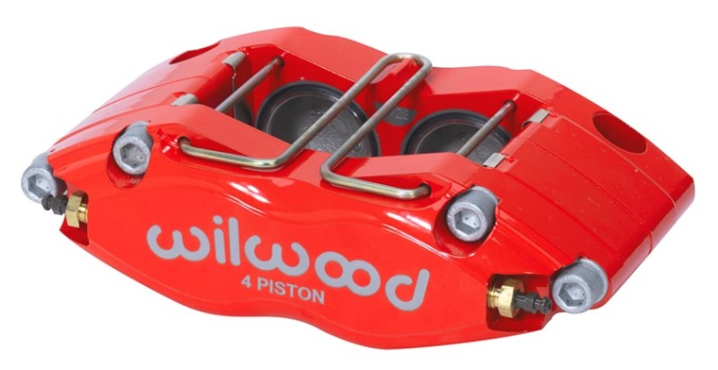 Wilwood Caliper- Dpr-Ds Red 1.62in Piston 0.810in Rotor Dust Seal 120-14706-RD