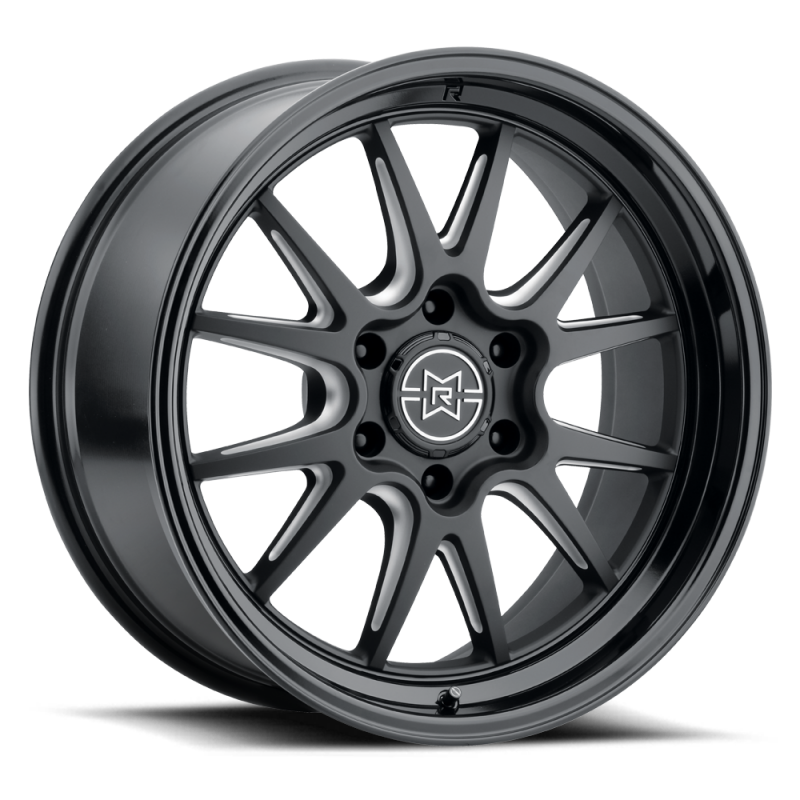 Method MR802 20x9 / 6x5.5 Bp / -12mm Offset / 106.25mm Bore Double Black Milled Wheel MR80229060512N