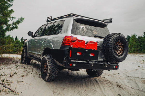Dobinsons Rear Bumper with Swing Outs Fits Toyota Landcruiser 200 Series 2008 to 2019 ( ) - BW80-4105