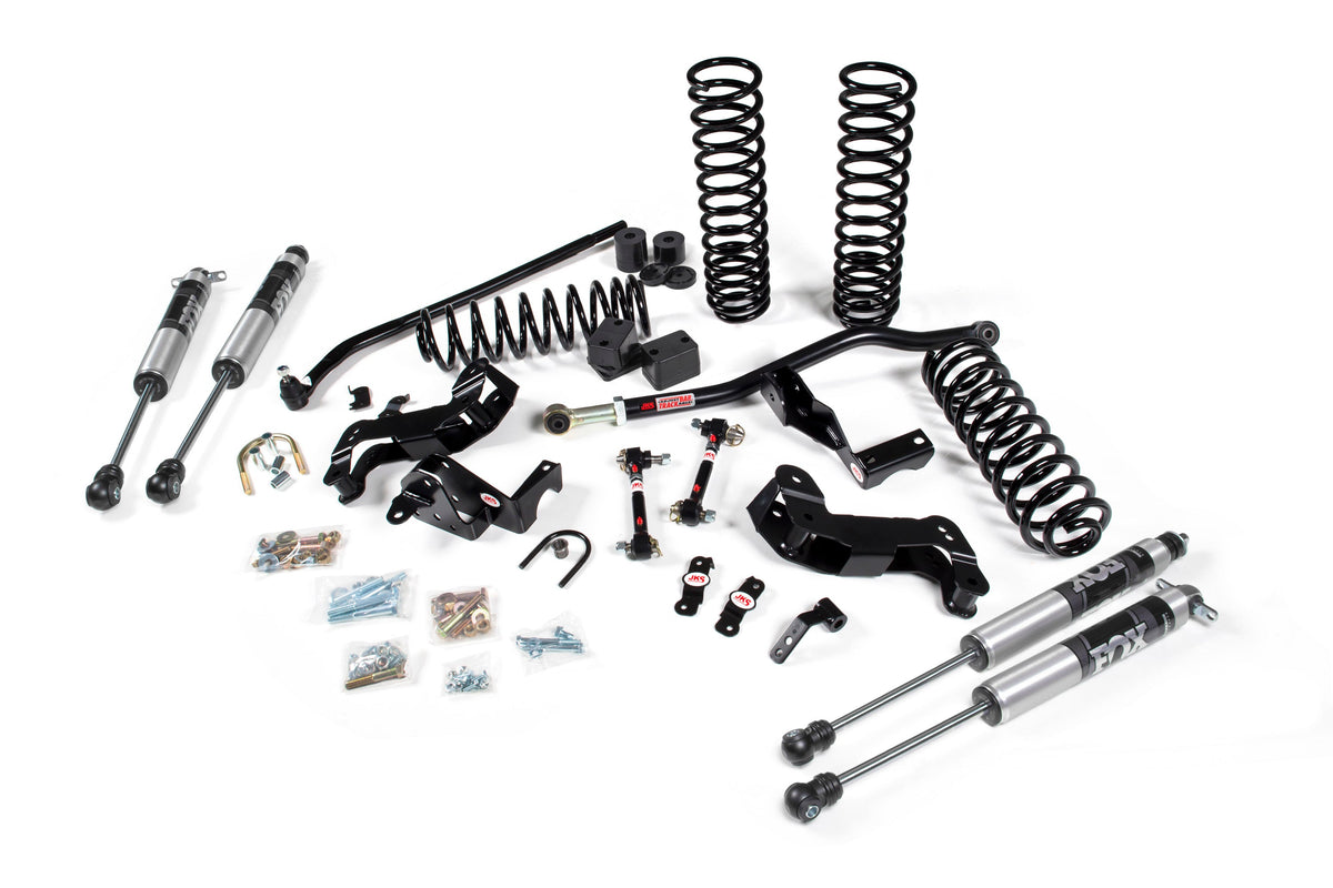 JKS 2021-2024 Fits Jeep Wrangler JL 4xe 4Dr 2" J-Kontrol Suspension Lift Kit JSpec Shocks, Fits 2021-2024 Jeep Wrangler JL JSPEC173K