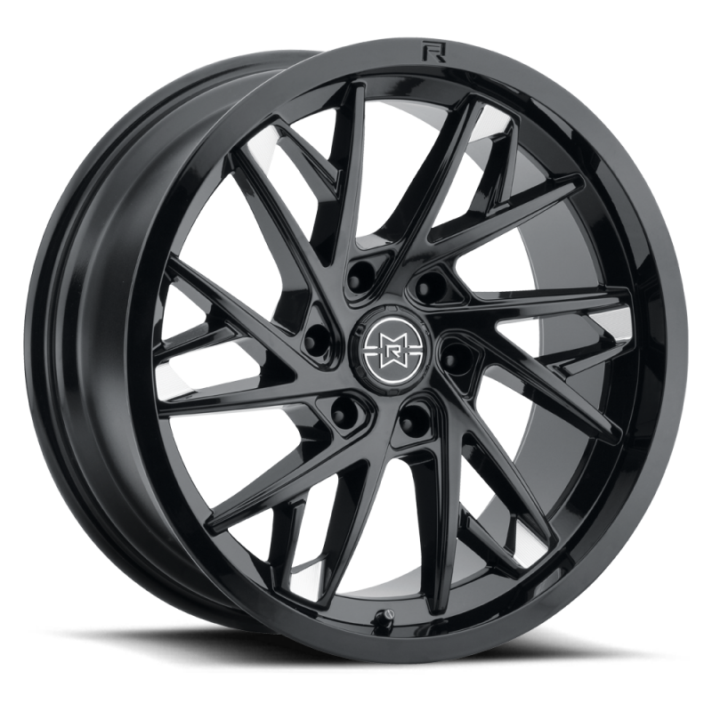 Method MR801 20x12 / 8x6.5 Bp / -40mm Offset / 121.3mm Bore Gloss Black Milled Wheel MR80121280540N
