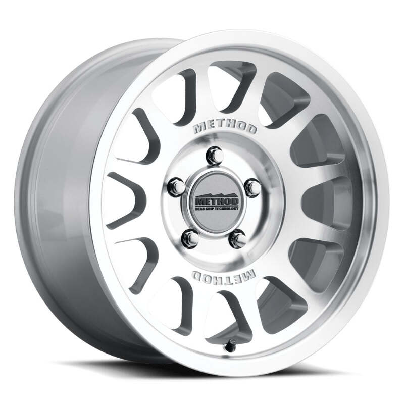 Method MR703 Bead Grip 17x8.5 0mm Offset 8x6.5 130.81mm CB Machined/Clear Coat Wheel MR70378580300