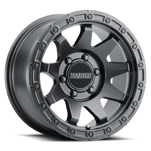 Method MR317 17x9 -12mm Offset 5x5 71.50mm CB Matte Black Wheel MR31779050512N