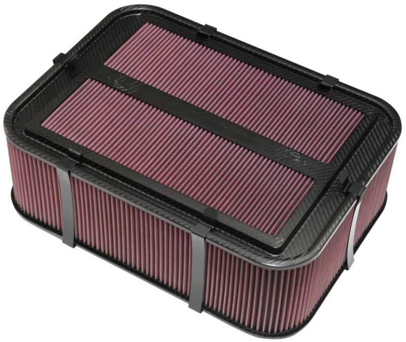 K&N Custom Racing Assembly Carbon Fiber Air Box Large 100-8567