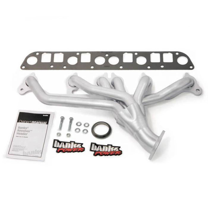 Banks Power 91-99 compatible with Jeep 4.0 Wrangler / 91-98 Cherokee Revolver Exhaust Manifold System 51327