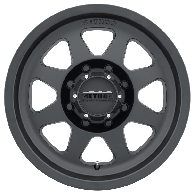 Method MR701 17x8.5 0mm Offset 8x6.5 130.81mm CB Matte Black Wheel MR70178580500