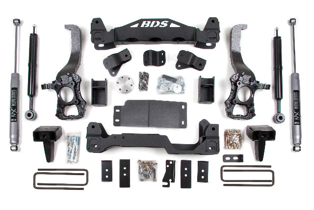 BDS 6 Inch Lift Kit, Fits Ford F150 09-13 4WD 573H