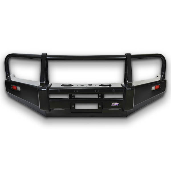 Dobinsons Bull Bar Classic Black Fits Nissan Navara/frontier D40 with Smooth Oem Bumper - BU45-3526