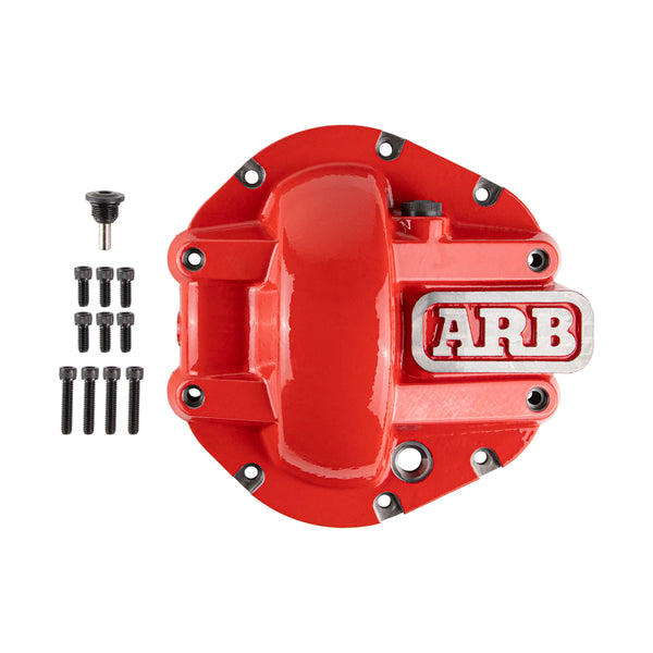 ARB Differential Cover, Fits Dana 44 4x4 Accessories Red Select 2015-2018 Fits Jeep Wrangler Unlimited, 2012-2014 Jeep Wrangler 0750003