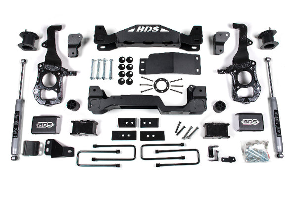 BDS 4 Inch Lift Kit, Fits Ford F150 21-25 4WD 1902H