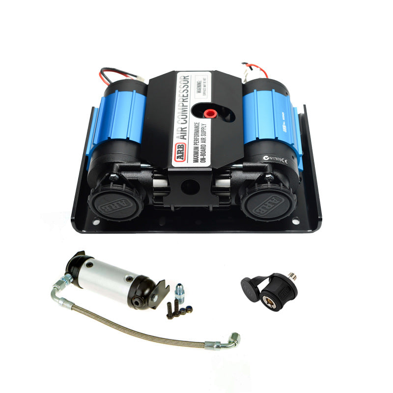 ARB Fits Ford Bronco Twin 12V Onboard Compressor KIT CKMTA12BK1