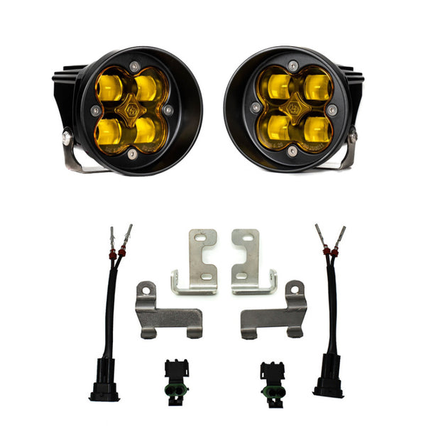 Baja Designs 2016+ Fits Toyota RAV4 Squadron Fog Light Pocket Kit -Amber 447704