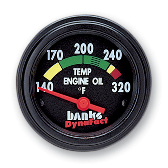Banks Power Compatible with Dodge 5.9L Temp Gauge Kit Engine Oil 64130