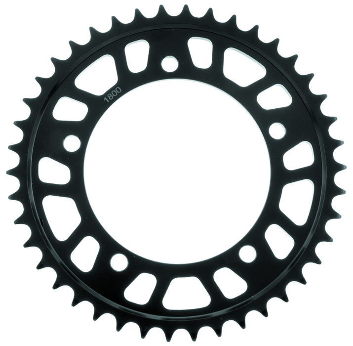 BikeMaster Suzuki Rear Steel Sprocket 530 42T Black 965405