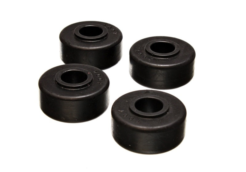 Energy Suspension 79-93 Compatible with Dodge D-50 2WD / 87-96 Mitsubishi 2WD PU Black Front Strut Rod Bushing Set 5.7102G