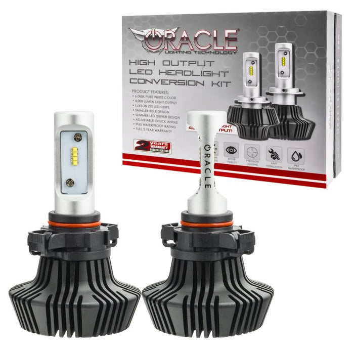 Oracle 52 4000 Lumen LED Headlight Bulbs (Pair) 6000K SEE WARRANTY 5244-001