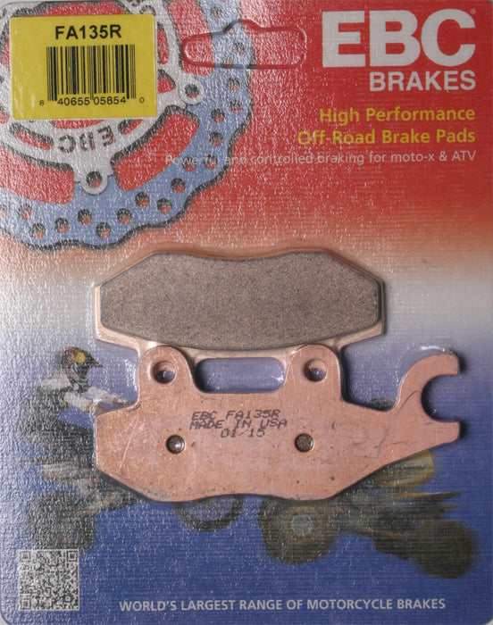 2004-2007 Yamaha YXR660 Rhino 4x4 Auto Side X Side ATV Sintered Front Brake Pads [Left Side]