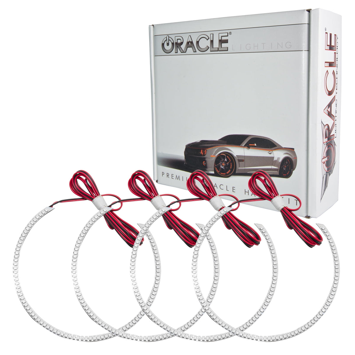 Oracle Lighting 2240-003 Fits Challenger 08-14 LED Halo Kit (Nonprojectorhl) Fits Select: 2008-2014 Fits Dodge Challenger