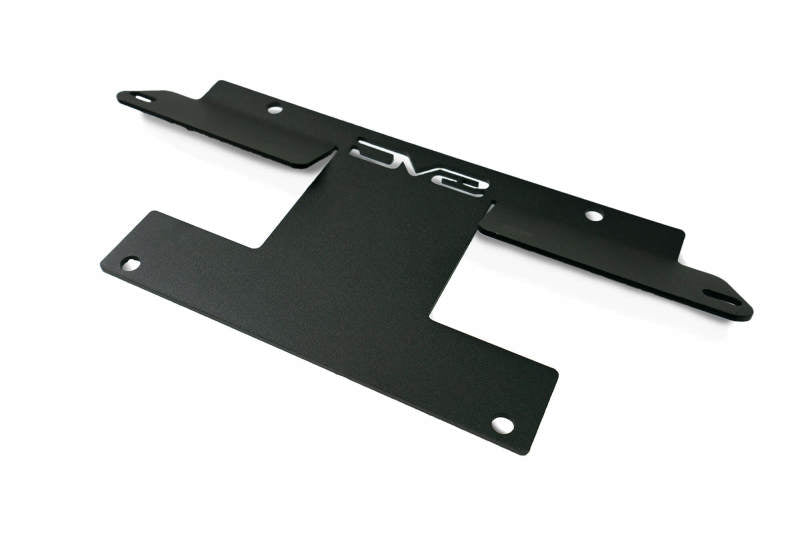 Dv8 Offroad Dv8 2021-22 Ford Bronco Factory Front Bumper License Relocation Bracket Front?This Front License Plate Relocation Bracket Places Your License Plate Just Below The Center Of Your Bumper At A Slight Angle LPBR-01