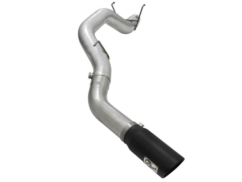 aFe MACHForce XP 5in DPF-Back SS Exhaust Compatible with Dodge RAM 13-14 6.7L (td) Mega Cab w/ Black Tip 49-42039-B