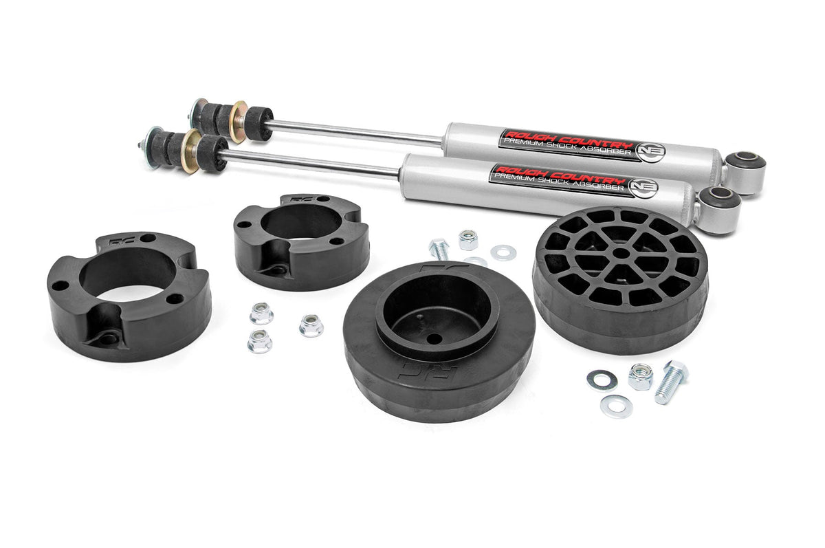 Rough Country 3 Inch Lift Kit Fits toyota4Runner (03-09)/FJ Cruiser (07-14) 2WD/4WD 76530