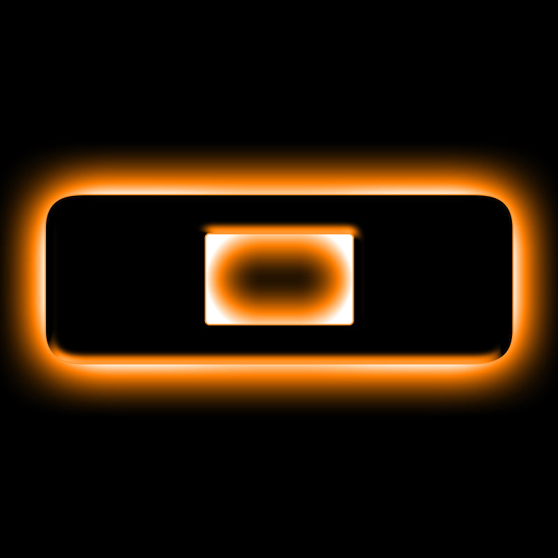 ORACLE Lighting Universal Illuminated LED Letter Badges Matte Blk Surface Finish O SEE WARRANTY 3141-O-005
